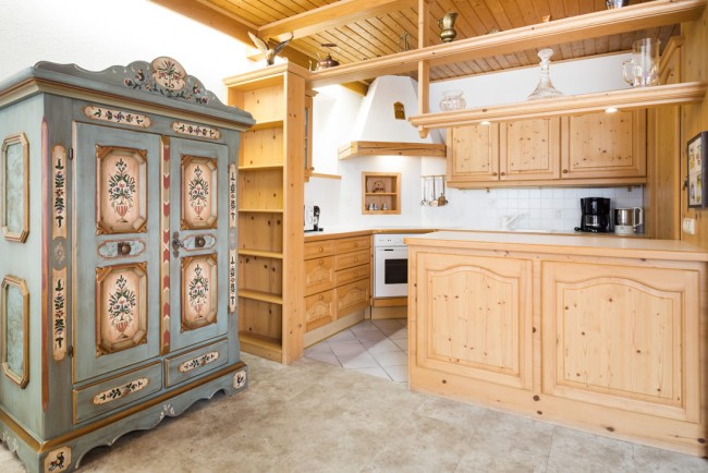 Ferienhaus mit Küche und Wohnraum