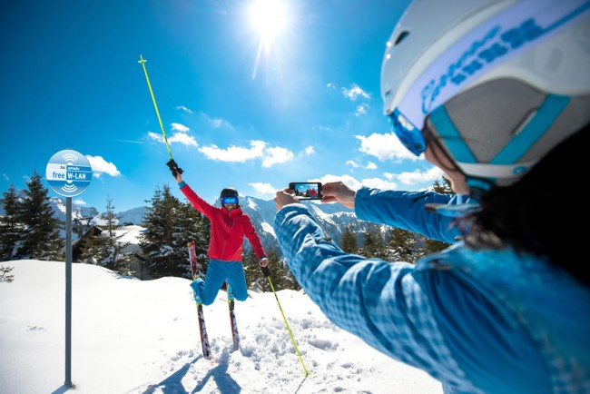 Skipisten mit W-LAN © Ski amadé
