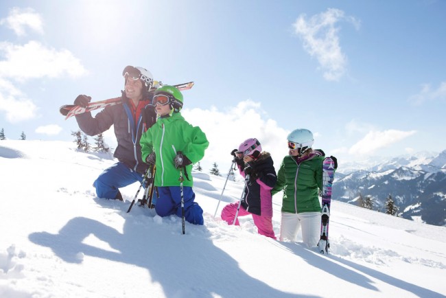 Familien-Winterurlaub © Wagrain-Kleinarl Tourismus